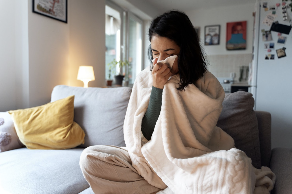 Red light therapy at home should be used with caution when sick